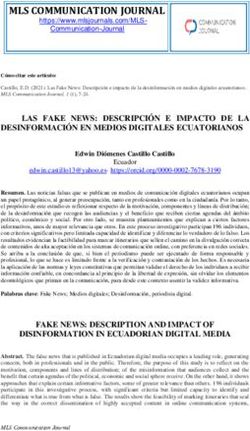 MLS COMMUNICATION JOURNAL - Multi ...