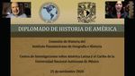Diplomado de Historia de Am&eacute;rica - Comisiones del IPGH
