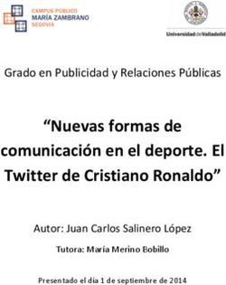 "Nuevas formas de comunicación en el deporte. El Twitter de Cristiano Ronaldo" - Grado en Publicidad y Relaciones Públicas