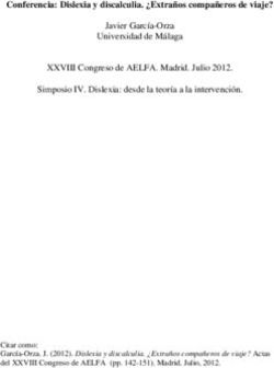 Conferencia: Dislexia y discalculia. Extraños compañeros de viaje?