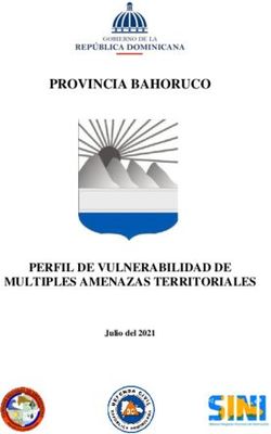 PROVINCIA BAHORUCO - PERFIL DE VULNERABILIDAD DE MULTIPLES AMENAZAS TERRITORIALES - SINI