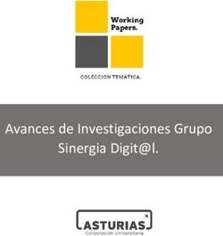 Avances de Investigaciones Grupo Sinergia Digit@l - Corporación ...