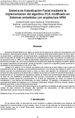 Sistema de Autenticaci&oacute;n Facial mediante la Implementaci&oacute;n del algoritmo PCA modificado en Sistemas embebidos con arquitectura ARM