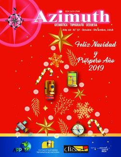 Feliz Navidad Pr&oacute;spero A&ntilde;o y 2019 - A&ntilde;o 10 - N.0 37 - Octubre - Diciembre, 2018 - Colegio de Ingenieros Top&oacute;grafos