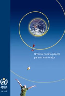 Observar nuestro planeta para un futuro mejor