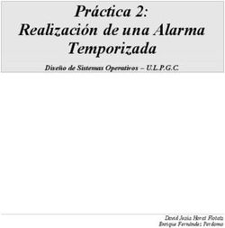 Pr&aacute;ctica 2: Realizaci&oacute;n de una Alarma Temporizada - Dise&ntilde;o de Sistemas Operativos - U.L.P.G.C.