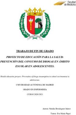 TRABAJO DE FIN DE GRADO - PROYECTO DE EDUCACIÓN PARA LA SALUD: PREVENCIÓN DEL CONSUMO DE DROGAS EN ÁMBITO ESCOLAR EN ADOLESCENTES.