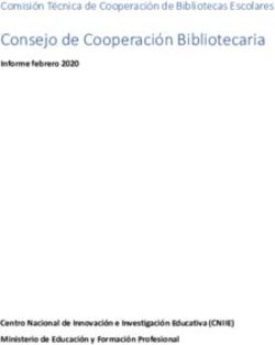 Consejo de Cooperación Bibliotecaria - Comisión Técnica de Cooperación de Bibliotecas Escolares - Ministerio de ...