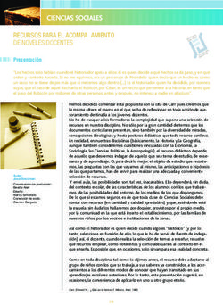 RECURSOS PARA EL ACOMPA&Ntilde;AMIENTO DE NOVELES DOCENTES