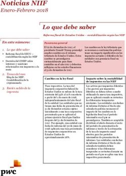 NOTICIAS NIIF ENERO-FEBRERO 2018 - PWC