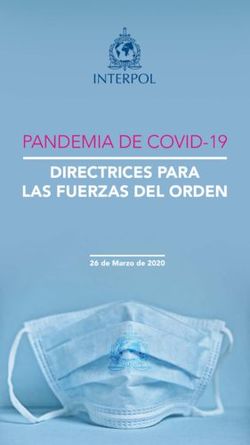 PANDEMIA DE COVID-19 - 26 de Marzo de 2020 - Interpol