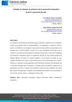 Actitudes de alumnos de primaria ante la promoci&oacute;n autom&aacute;tica desde la experiencia docente