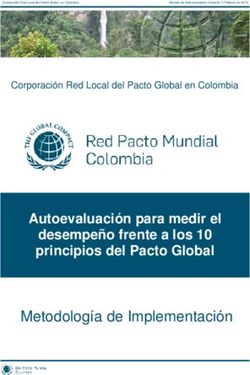 Metodología de Implementación - Autoevaluación para medir el desempeño frente a los 10 principios del Pacto Global