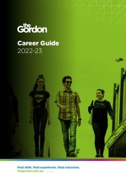 Real skills. Real experience. Real outcomes. thegordon.edu.au - Career Guide 2022-23