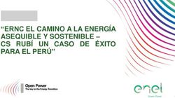 ERNC EL CAMINO A LA ENERG&Iacute;A ASEQUIBLE Y SOSTENIBLE - CS RUB&Iacute; UN CASO DE &Eacute;XITO PARA EL PER&Uacute;