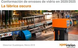 La fábrica oscura Conformación de envases de vidrio en 2020/2025 - Glassman Guadalajara, Marzo 2018 - Glassman Events