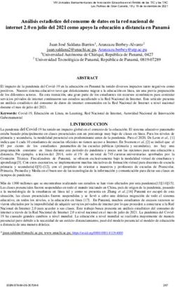 Análisis estadístico del consumo de datos en la red nacional de internet 2.0 en julio del 2021 como apoyo la educación a distancia en Panamá