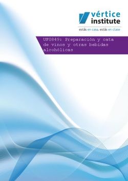 UF0849: Preparación y cata de vinos y otras bebidas alcohólicas (80 horas)