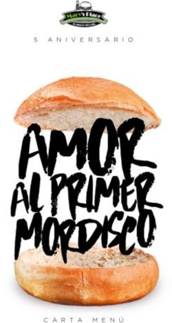5 ANIVERSARIO - CARTA MEN&Uacute; - Marys Place Diner