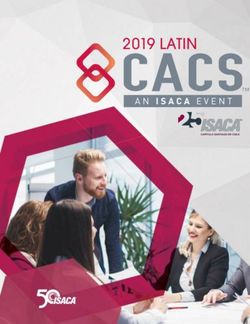 BROCHURE DEL EVENTO - Latin CACS 2019