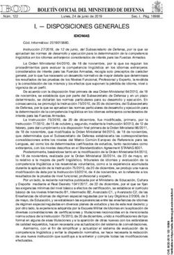 I - DISPOSICIONES GENERALES - sermilitar.com