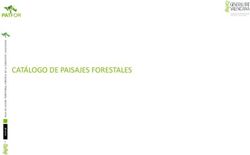 CATÁLOGO DE PAISAJES FORESTALES