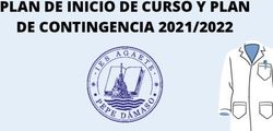 PLAN DE INICIO DE CURSO Y PLAN DE CONTINGENCIA 2021/2022