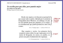 Yo escribo peor que ellos, pero punt&uacute;o mejor