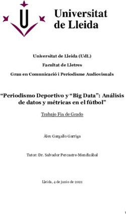 "PERIODISMO DEPORTIVO Y "BIG DATA": AN&Aacute;LISIS DE DATOS Y M&Eacute;TRICAS EN EL F&Uacute;TBOL" - REPOSITORI OBERT UDL