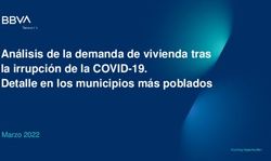 Análisis de la demanda de vivienda tras la irrupción de la COVID-19. Detalle en los municipios más poblados - Marzo 2022