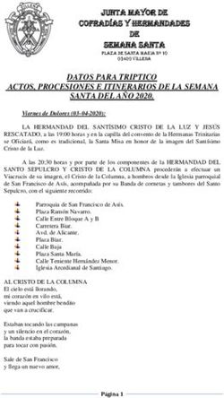 JUNTA MAYOR de Cofradías y Hermandades de Semana Santa
