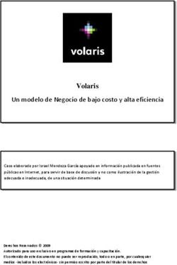 Un modelo de Negocio de bajo costo y alta eficiencia