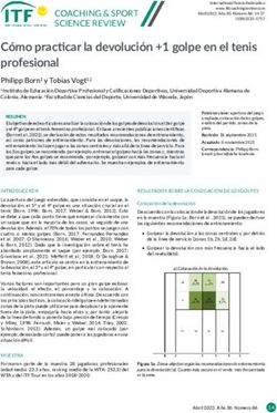 C&oacute;mo practicar la devoluci&oacute;n +1 golpe en el tenis profesional