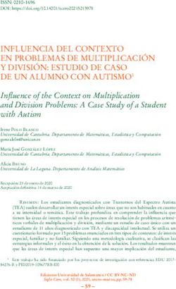 INFLUENCIA DEL CONTEXTO EN PROBLEMAS DE MULTIPLICACI&Oacute;N Y DIVISI&Oacute;N: ESTUDIO DE CASO DE UN ALUMNO CON AUTISMO1