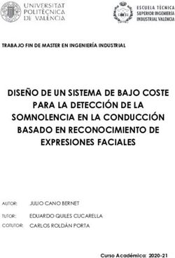 DISE&Ntilde;O DE UN SISTEMA DE BAJO COSTE PARA LA DETECCI&Oacute;N DE LA SOMNOLENCIA EN LA CONDUCCI&Oacute;N BASADO EN RECONOCIMIENTO DE EXPRESIONES FACIALES - RiuNet