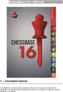 ChessBase 16 - Manual 1 - Conceptos b&aacute;sicos