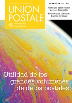 Utilidad de los grandes volúmenes de datos postales