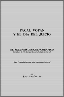 PACAL VOTAN Y EL DIA DEL JUICIO - EL SEGUNDO DESIGNIO CORANICO JOSE ARG&Uuml;ELLES
