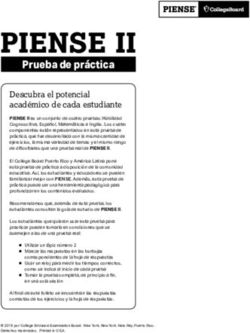 PIENSE II Prueba de práctica - Escolar UDG