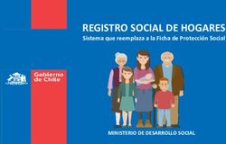 REGISTRO SOCIAL DE HOGARES - Sistema que reemplaza a la Ficha de Protecci&oacute;n Social