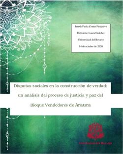 Disputas sociales en la construcci&oacute;n de verdad: un an&aacute;lisis del proceso de justicia y paz del Bloque Vendedores de Arauca - Universidad ...