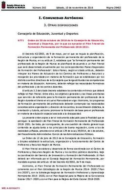 I. Comunidad Autónoma - Otras disposiciones - Educarm