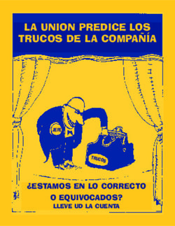 LA UNION PREDICE LOS TRUCOS DE LA COMPA&Ntilde;&Iacute;A - ESTAMOS EN LO CORRECTO O EQUIVOCADOS?