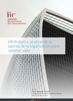 HR Analytics: analizando el talento de la organizaci&oacute;n para obtener valor - Autor: David Aguado Garc&iacute;a