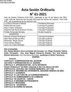 Acta Sesión Ordinaria - N 61-2021 - Concejo Municipal de ...