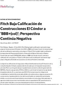 Fitch Baja Calicaci&oacute;n de Construcciones El C&oacute;ndor a 'BBB+(col)'; Perspectiva Contin&uacute;a Negativa