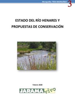 333 ESTADO DEL R&Iacute;O HENARES Y PROPUESTAS DE CONSERVACI&Oacute;N