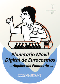Planetario M&oacute;vil Digital de Eurocosmos ... Alquiler del Planetario ... www.eurocosmos.es902 012 147