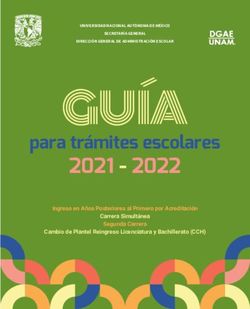 GU&Iacute;A para tr&aacute;mites escolares - Facultad de Econom&iacute;a