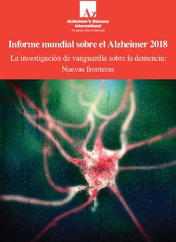 Informe mundial sobre el Alzheimer 2018 - La investigaci&oacute;n de vanguardia sobre la demencia: Nuevas fronteras - Alzheimer's Disease ...
